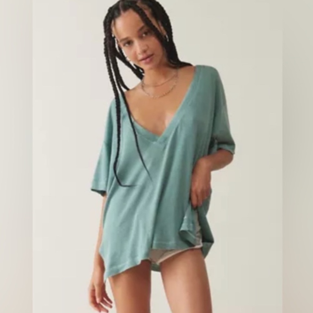 NEW UO Out from Under V-Neck Tee